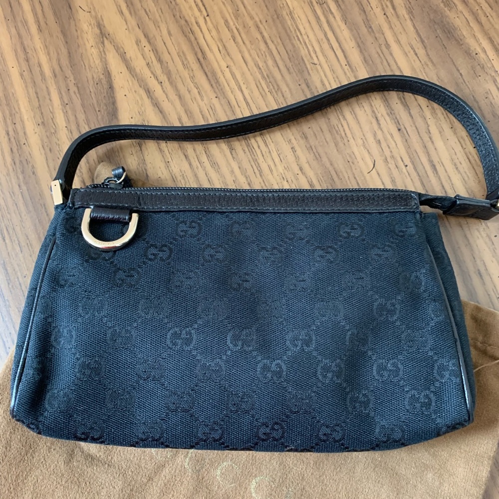 authentic canvas Gucci mini bag